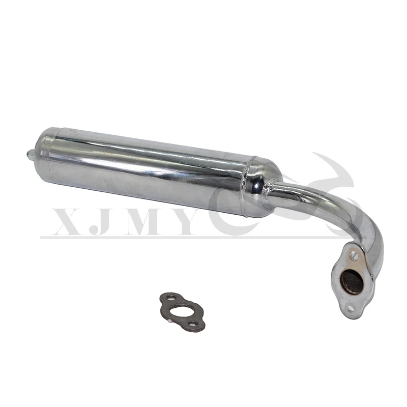 Аксессуары для мини-велосипеда двухтактный двигатель 49CC 60CC 80CC выхлопной трубы