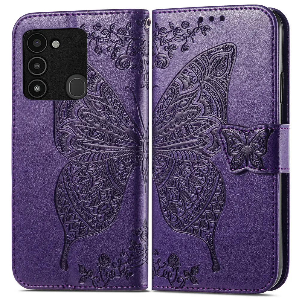 

2023 Spark 10 Pro 9 8C GO 2022 Book Case Leather Butterfly Wallet Magnetic Phone Holder for Tecno Spark 10c 8 C 10 Shockproof Co