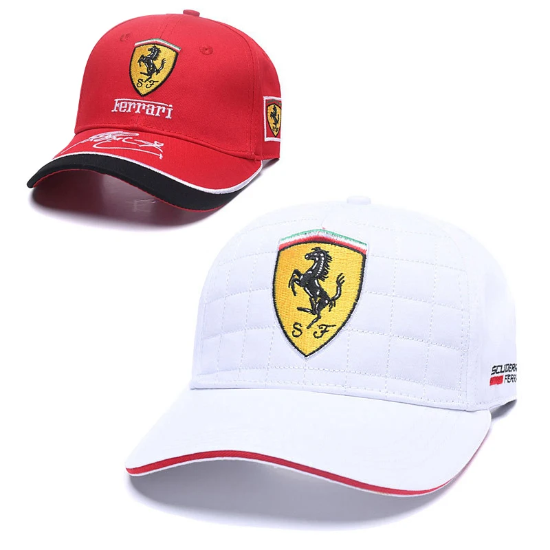 Бейсболка f1 гоночная с вышивкой хлопковая кепка унисекс креативный подарок