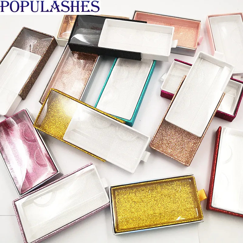 

10/40 шт., коробка для накладных ресниц