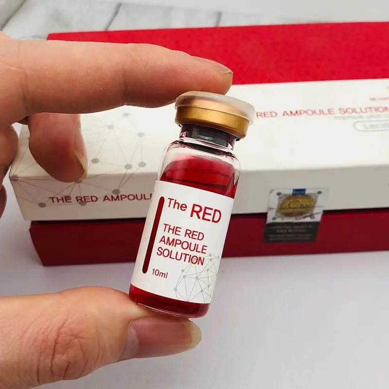 

Korea Red Loss Weight Ampoule Skin Nursing Loss Weight Dissolve Lipolytic Solution