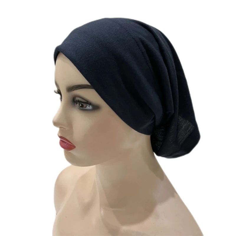 

H9ED Lightweight Long Hair Bonnet Unisex Dreadlocks Tube Bands Multifunctional Magic Scarf Bandana Head Wraps for All Seasons