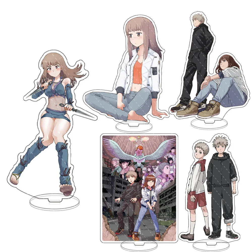 

Anime TENGOKU-DAIMAKYO Stand Acrylic Figure Standing Model Plate Desk Decor Collection Items Fans Gift