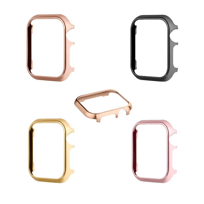 Блестящее стекло + чехол со скелетом для Apple Watch 40 мм 44 мм 42 мм 38 мм, чехол со стразами + Защитная пленка для экрана iwatch Series 6 5 4 3 2 1 SE