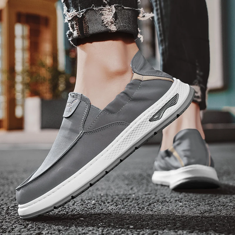 Мужские повседневные туфли дышащие универсальные кроссовки из вискозы удобная