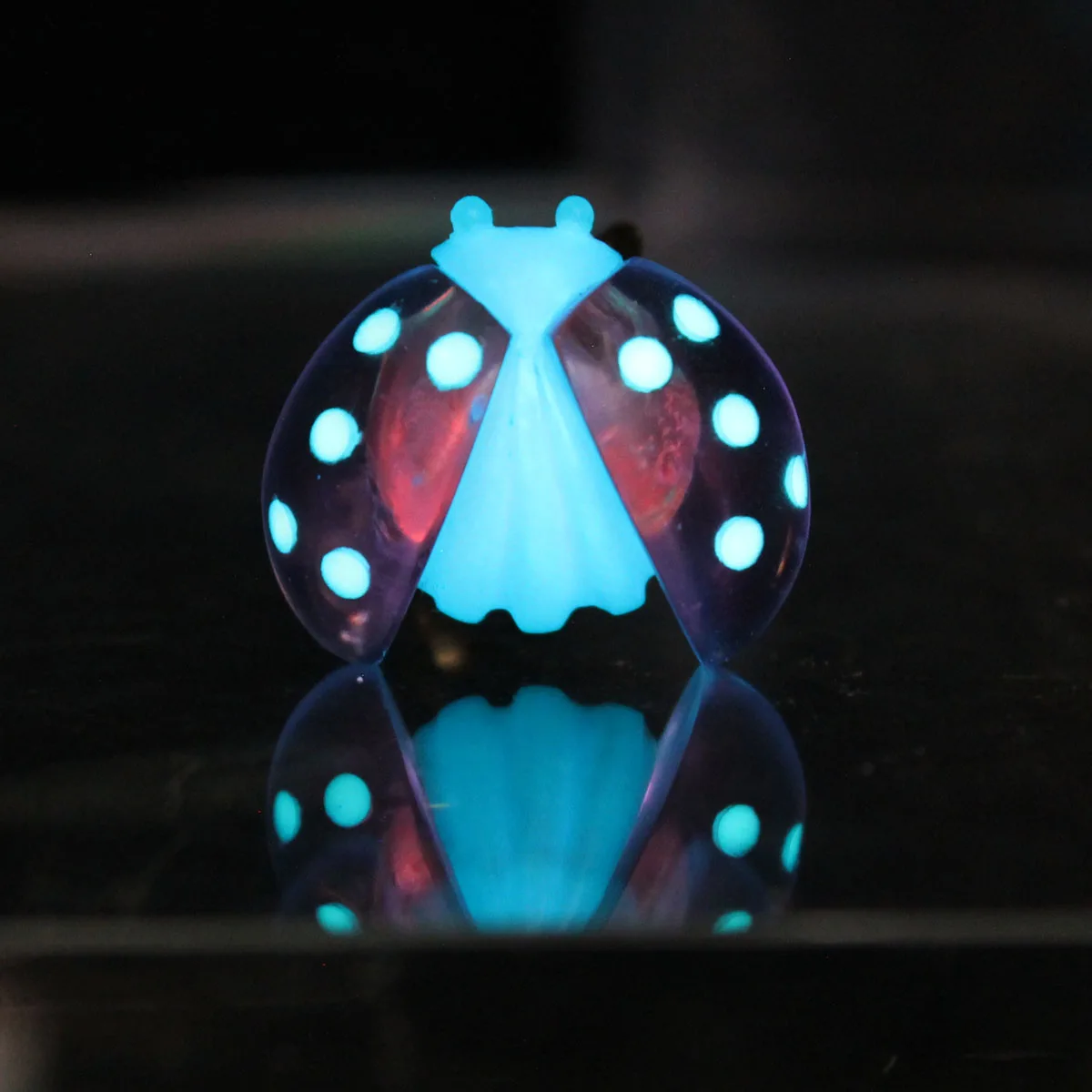 Новое светящееся кольцо божьей коровки светящиеся кольца подарок украшения для