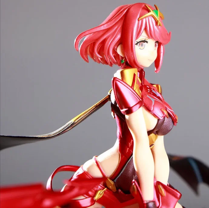 Фото Горячая новинка: Фигурка Пайры из Xenoblade Chronicles 2, коллекционная статуэтка Митры из ПВХ, модель GK, декоративная игрушка, подарок на день рождения №4