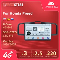 navistart ips 464g dsp rds autoradio for honda freed 2008 2016 android 10 multimedia navigation gps bt no 2 din no dvd player