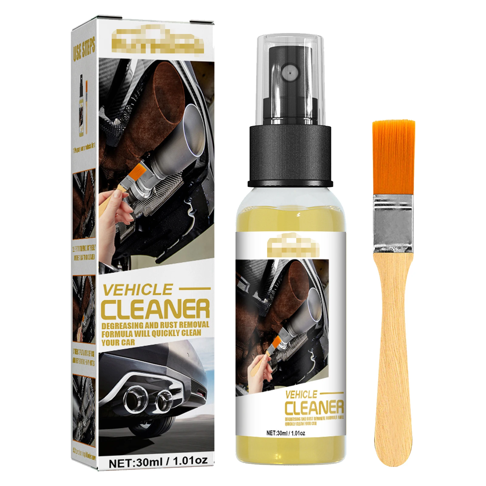 

Car Rust Remover Spray Wheel Cleaner For Car Detailing Removes Brake Dust Aluminum Alloy Mag Chrome Painted Clearcoated