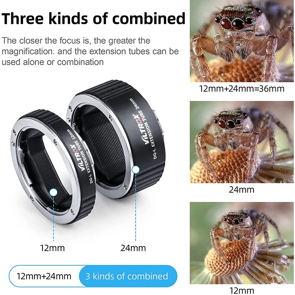 Meike электронный адаптер автофокуса удлинительная трубка для Canon EF EF-S объектив EOS M