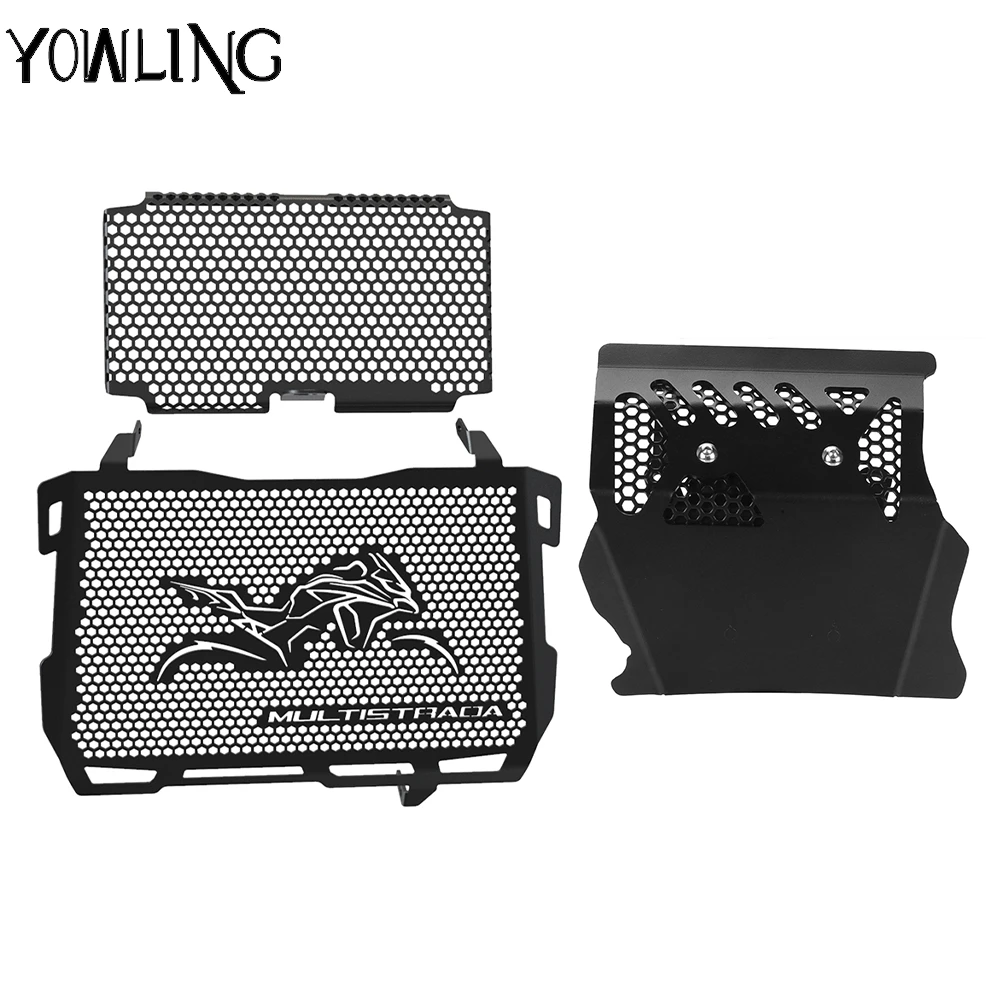 Для Ducati Multistrada 1260 1200 Enduro Pro 2019-2021 Защита радиатора Решетка бака Щит Кулер двигателя