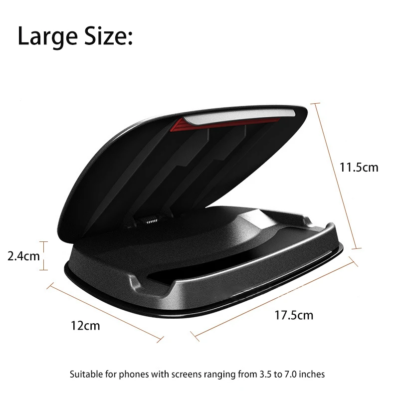 

Автомобильный держатель для телефона, держатель для телефона на приборной панели, Нескользящая силиконовая присоска для смартфона, регулируемая
