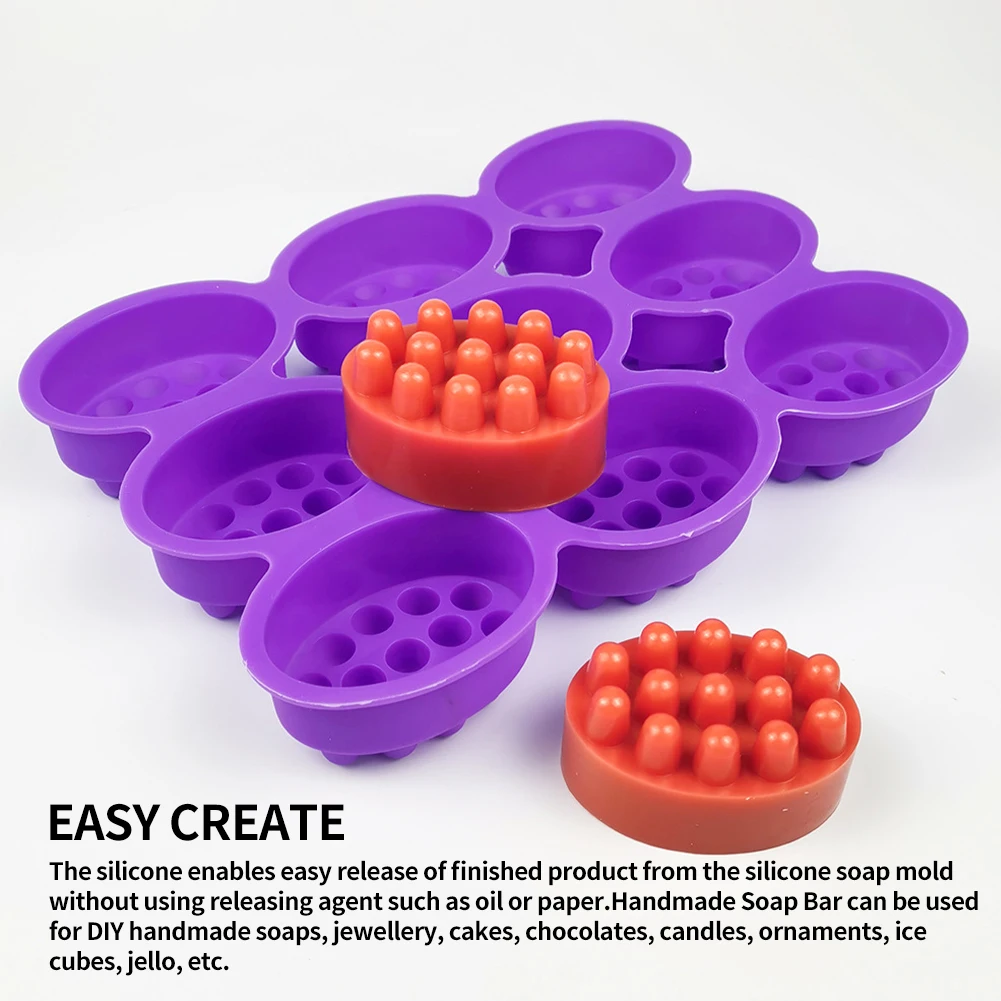 

3D форма для мыла, мыло, инструменты для рукоделия из смолы, инструмент для выпечки ручной работы, безопасное практичное ремесло «сделай сам», домашняя кухня, овальной формы