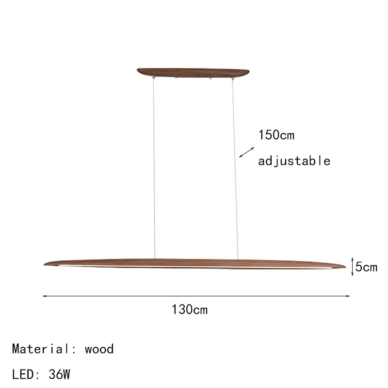 

Подвесной светильник IWP, деревянный, минималистичный