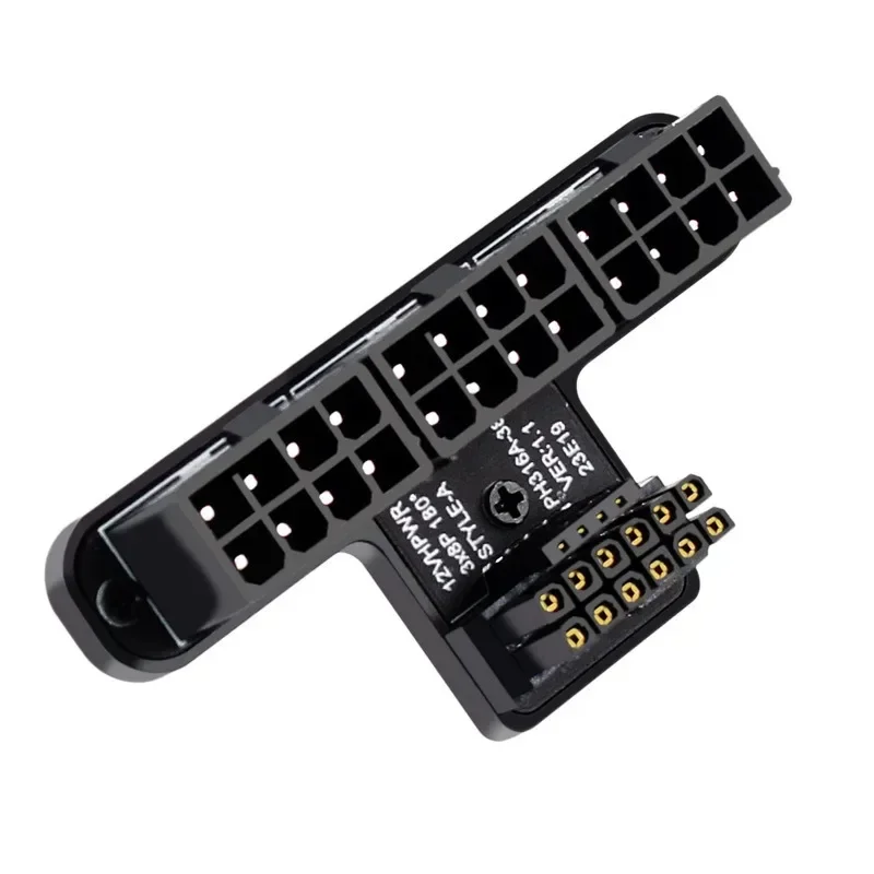 12vhpwr 600W PCIE видеокарта ATX3.0 12 + 4Pin адаптер пластина штекер-гнездо 3X8Pin до 40 серии для