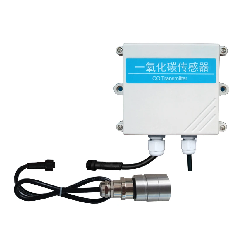 Enlarge Split type 0-10V 4-20mA RS485 CO gas monitor digital carbon monoxide detector