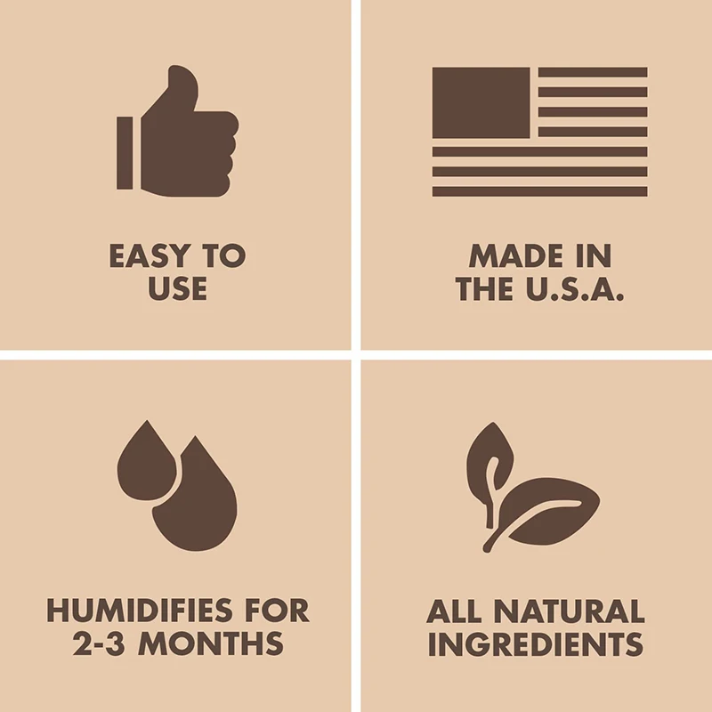 Boveda 62% 12 шт./1 коробка двухсторонние пакеты для контроля влажности