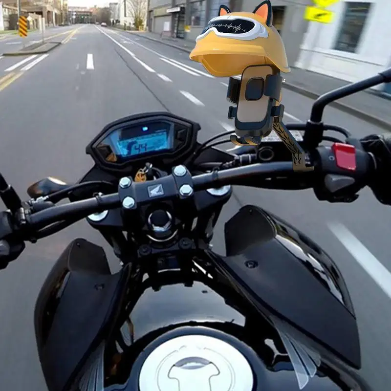 

Cell Phone Holder For Motorcycle Adjustable Bike Phone Mount With Sun Visor Portable Phone Bracket For 4 To 7 Inch Phones