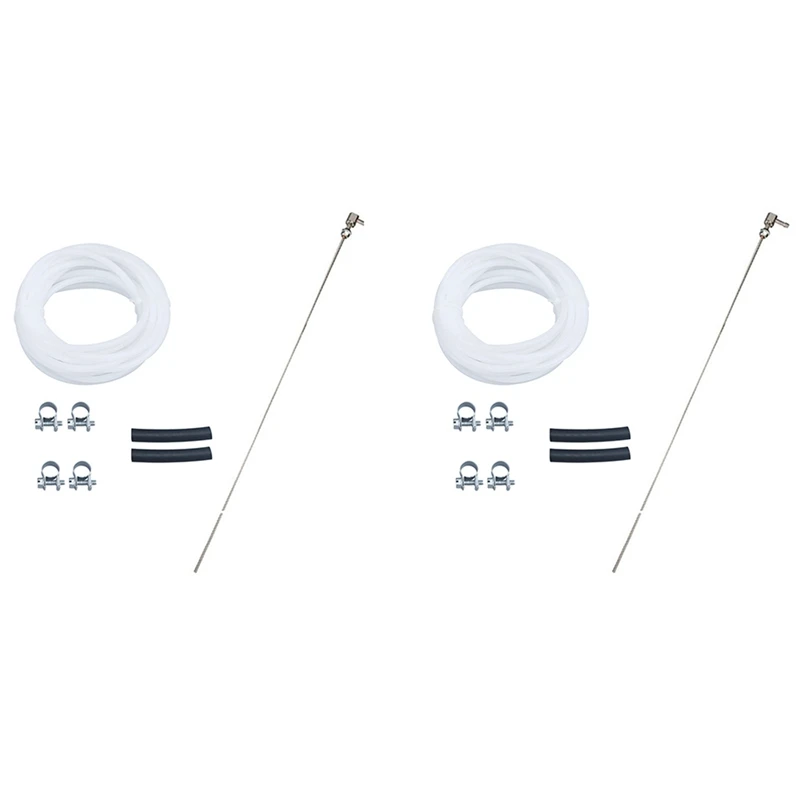 

2 шт. 490 мм нагреватель, топливная стойка, шланг, бензобак, зажим для трубки с 8 зажимами для Webasto Eberspacher T5 T6