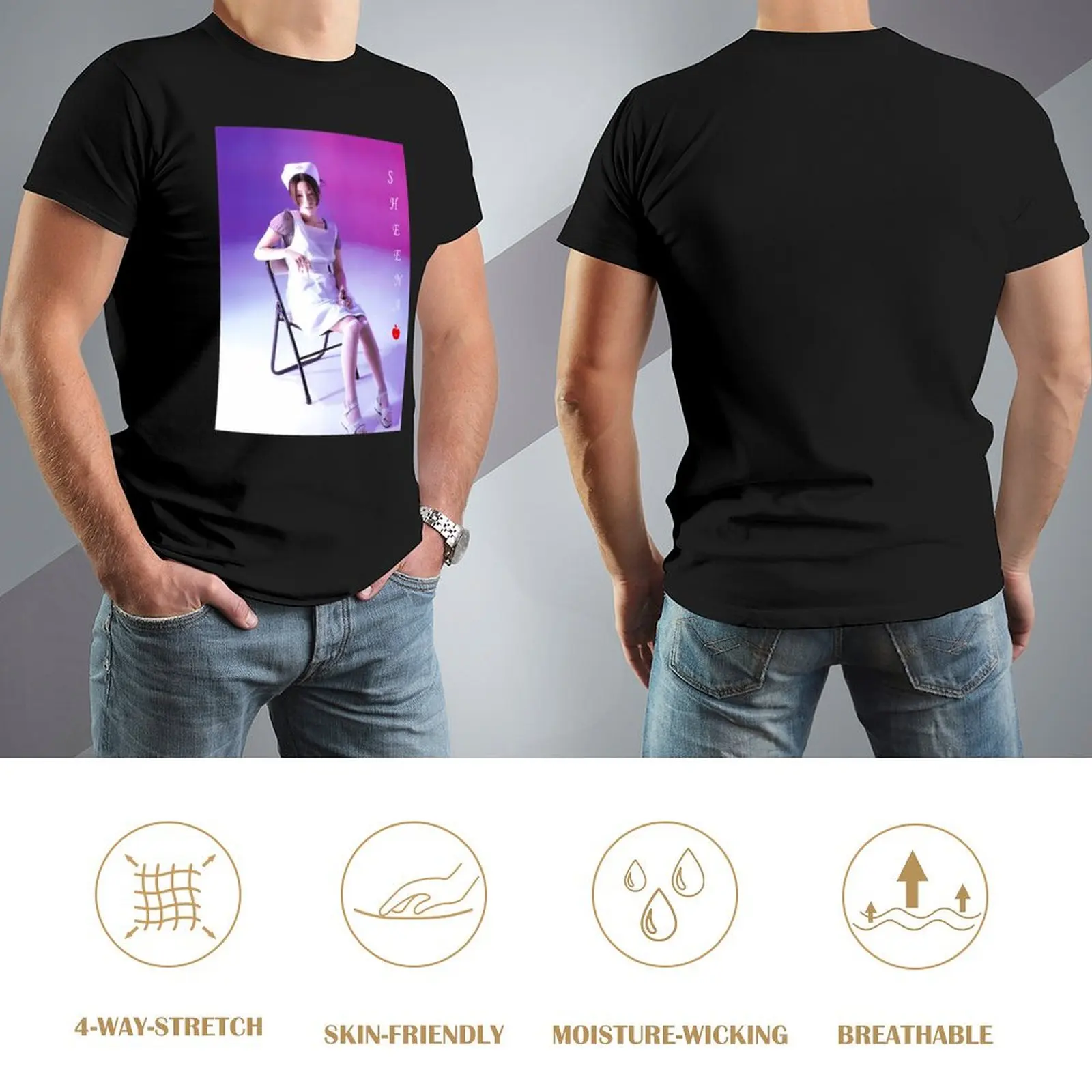 Футболка для медсестры Sheena Ringo футболки с аниме мужская футболка