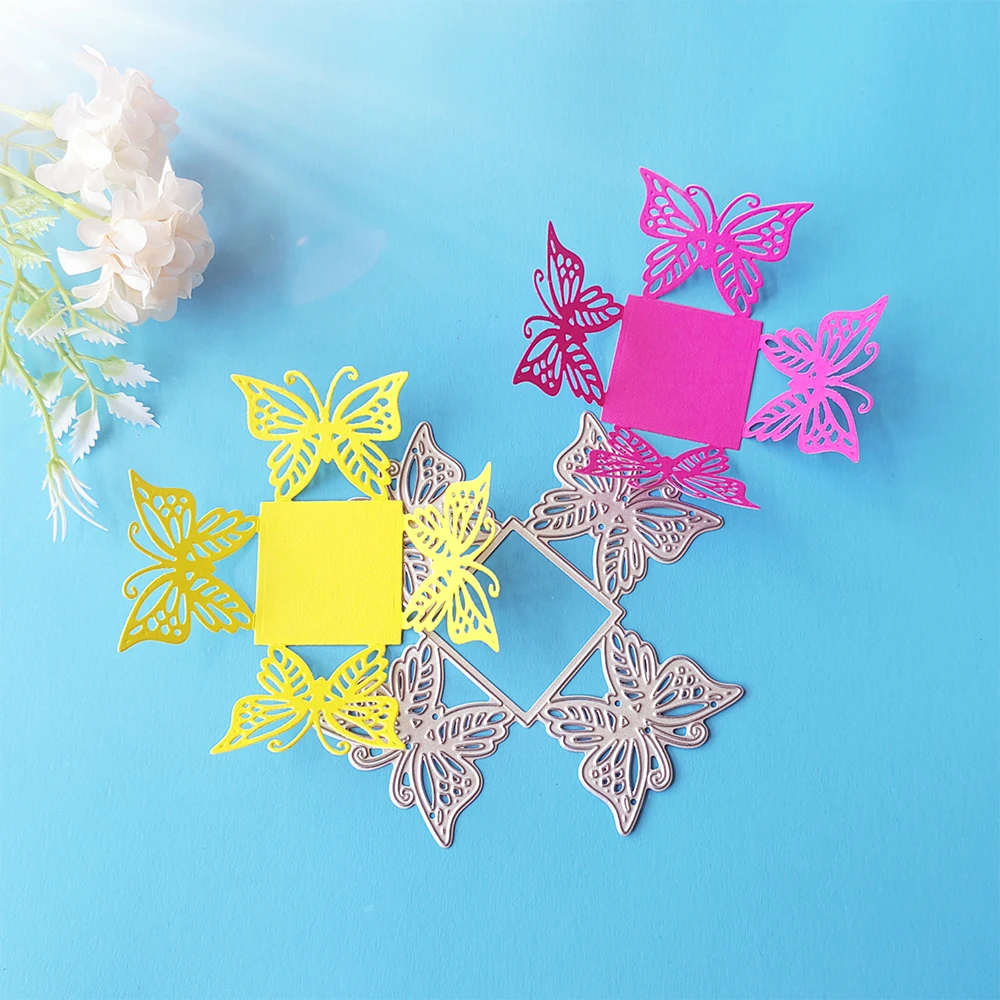 

New Butterfly Cake, Chocolate Mat cutting dies scrapbook decoration embossed photo album decoration card making DIY crafts