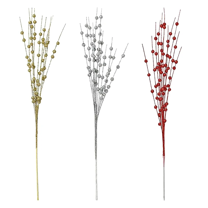 43 см искусственные цветы из пенопласта золотой блеск букет рождественских