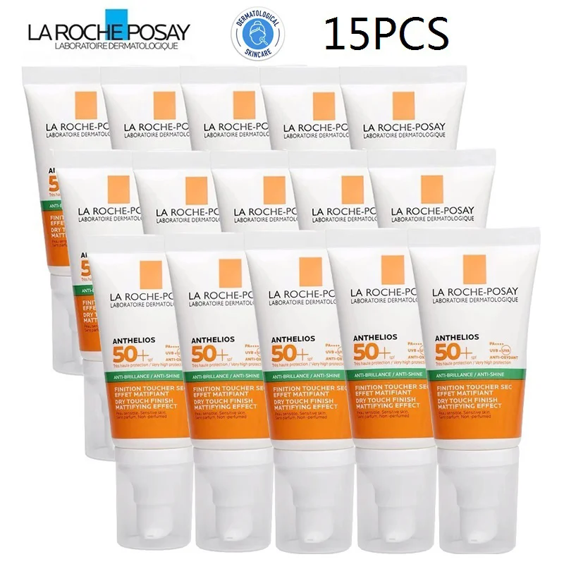 

15 Pieces La Roche Posay Sunscreen Antihelios SPF50+ Anti Glare Gel Cream La Roche Posay Sunscreen 50ml For Oily And Mixed Skin