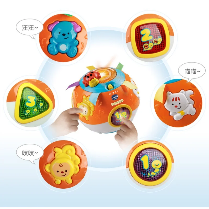 Vtech Happy Roll Ball детская игрушка для ползания детская игрушка для ползания 6-12 месяцев подарок на день рождения месяца сенсорная игрушка для малышей (art.: 3920cbffb3a7c) - 3920cbffb3a7c