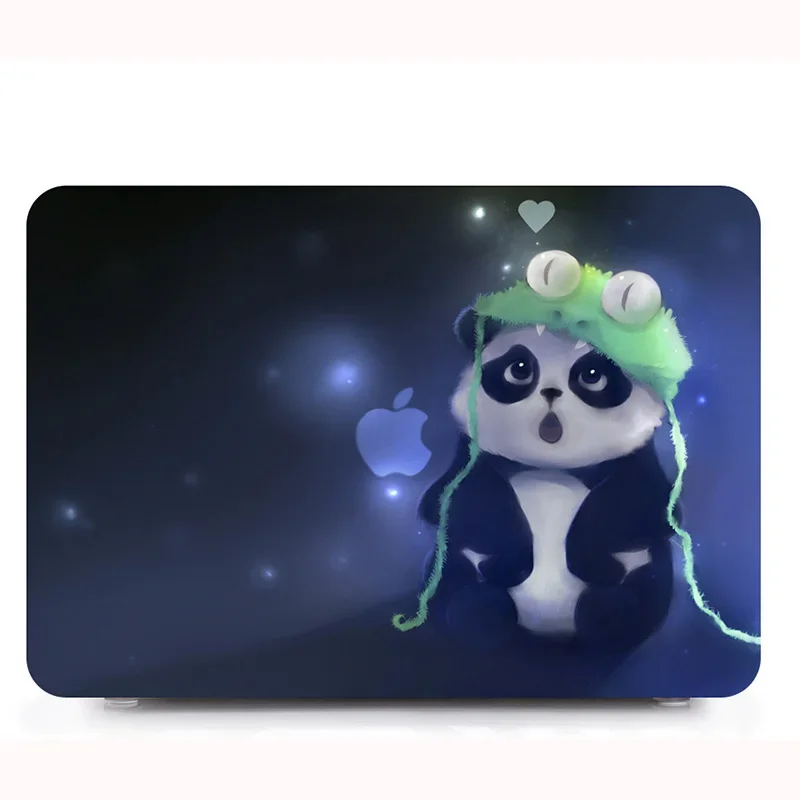 Жесткий пластиковый чехол для ноутбука с животным принтом MacBook Air Pro Retina 11 12 13 15