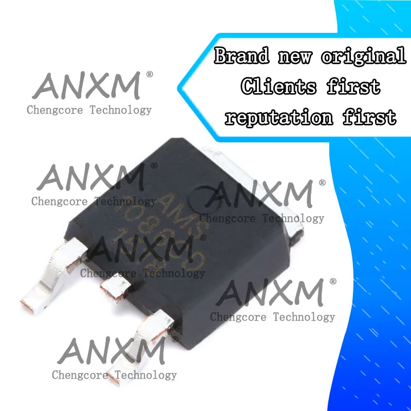 

10 Piezas Original authentic patch AMS1085CD-3.3 5.0 ADJ TO-252 power step-down IC linear voltage regulator LDO chip