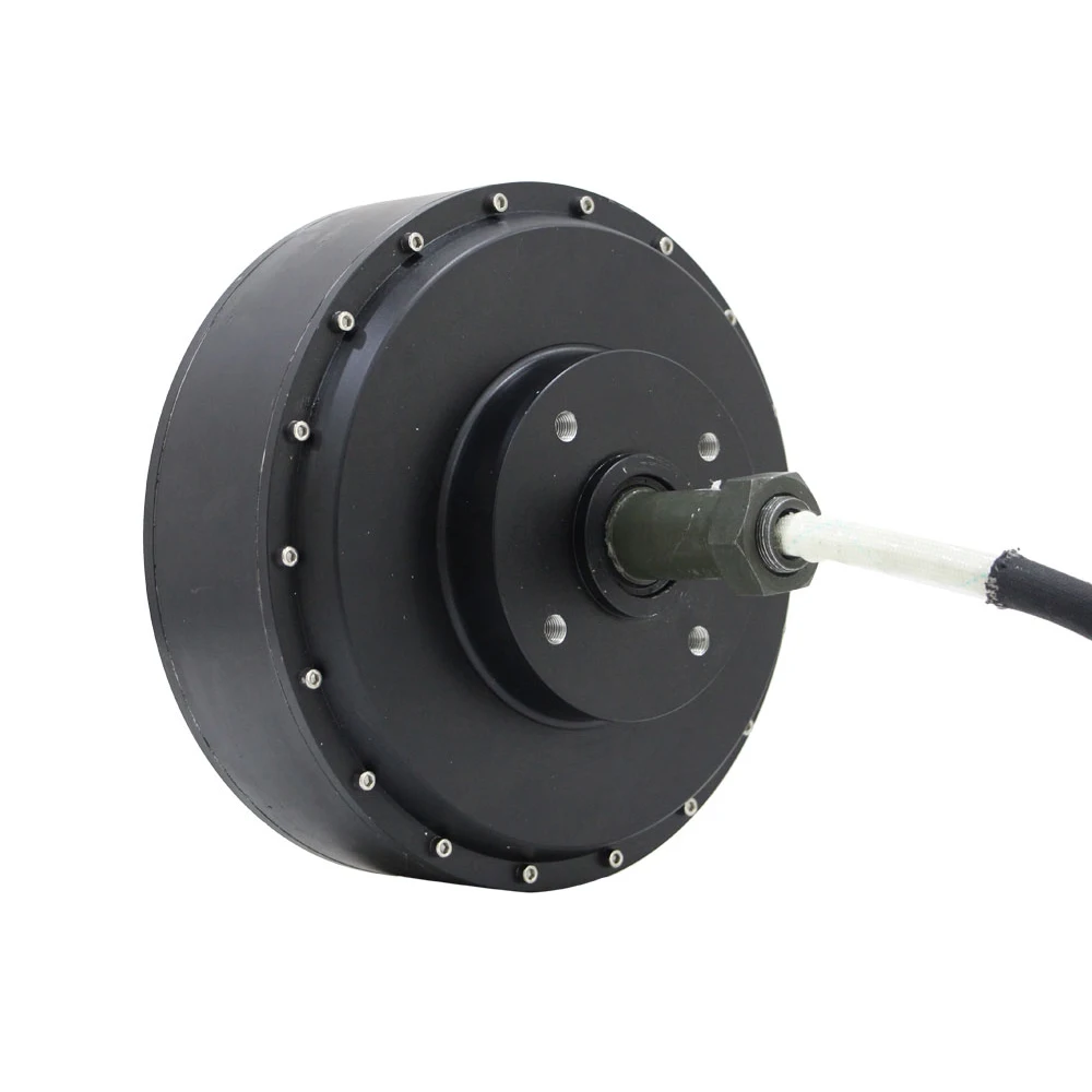 Мотор колеса с электроприводом 12KW 273 72V мотор BLDC для электромобиля вогнутой