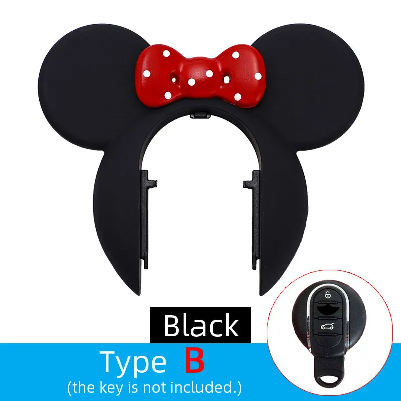 

Чехол для ключей автомобиля из АБС-пластика, держатель для ключей, умный защитный чехол для пульта дистанционного управления, прекрасная замена корпуса для BMW Mini Cooper F54 F55 F56 F57 F60