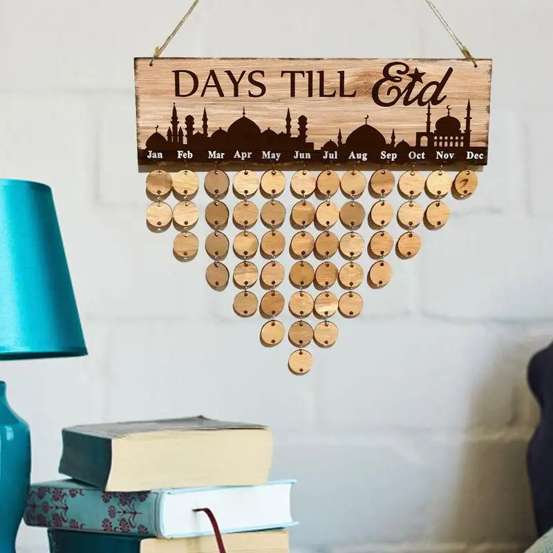 

Оформление своими руками Eid Mubarak, деревянная фотография, семейная специальная фотография дней, доска для подарков, Декор