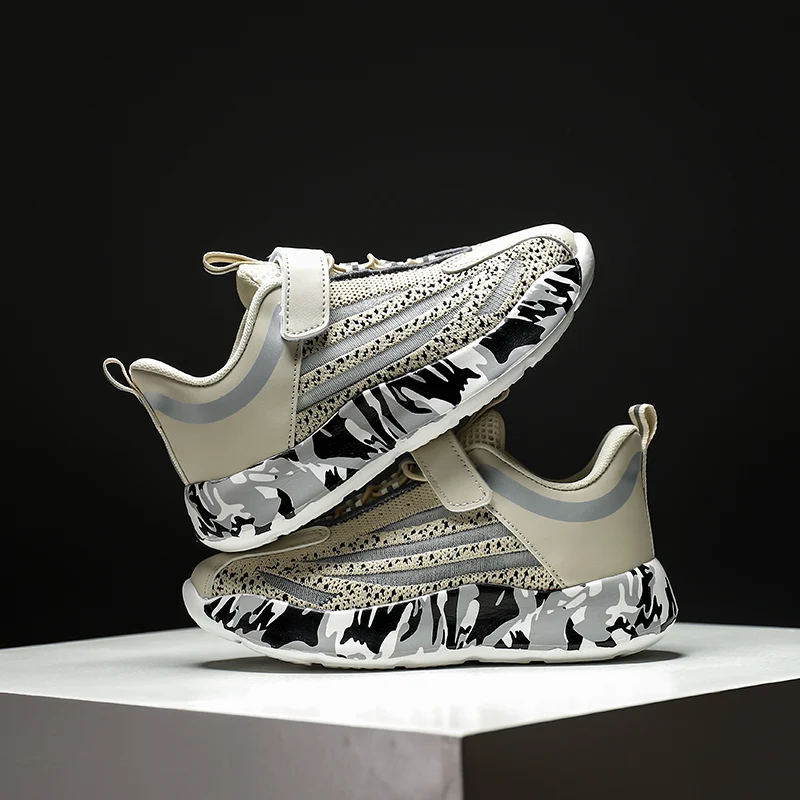 2023 Spring Summer Children Shoes Girls Boys Fashion Running Shoes Breathable Sports Shoes Light Casual Shoes Kids Sneakers