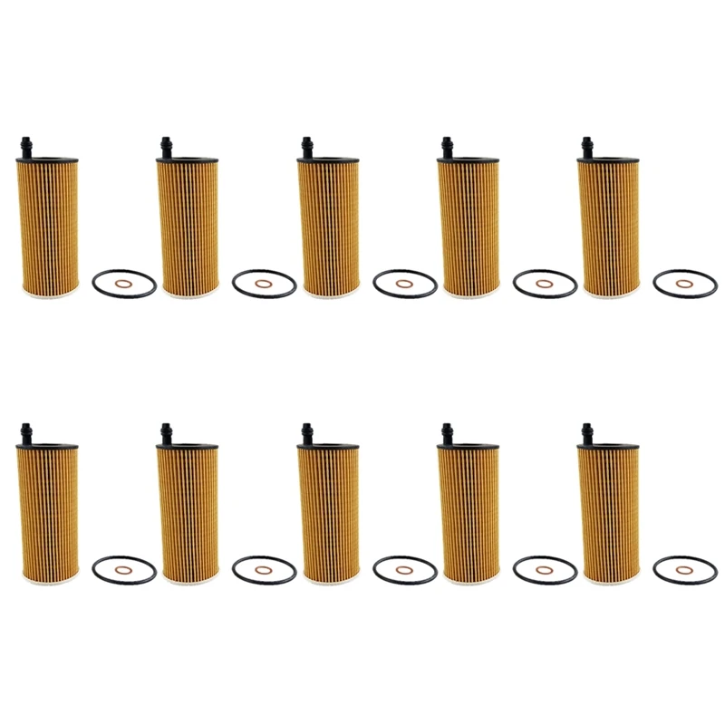 

NEW-10X For BMW F10 F25 F30 F31 328D X3 Oil Filter Kit OX404DECO