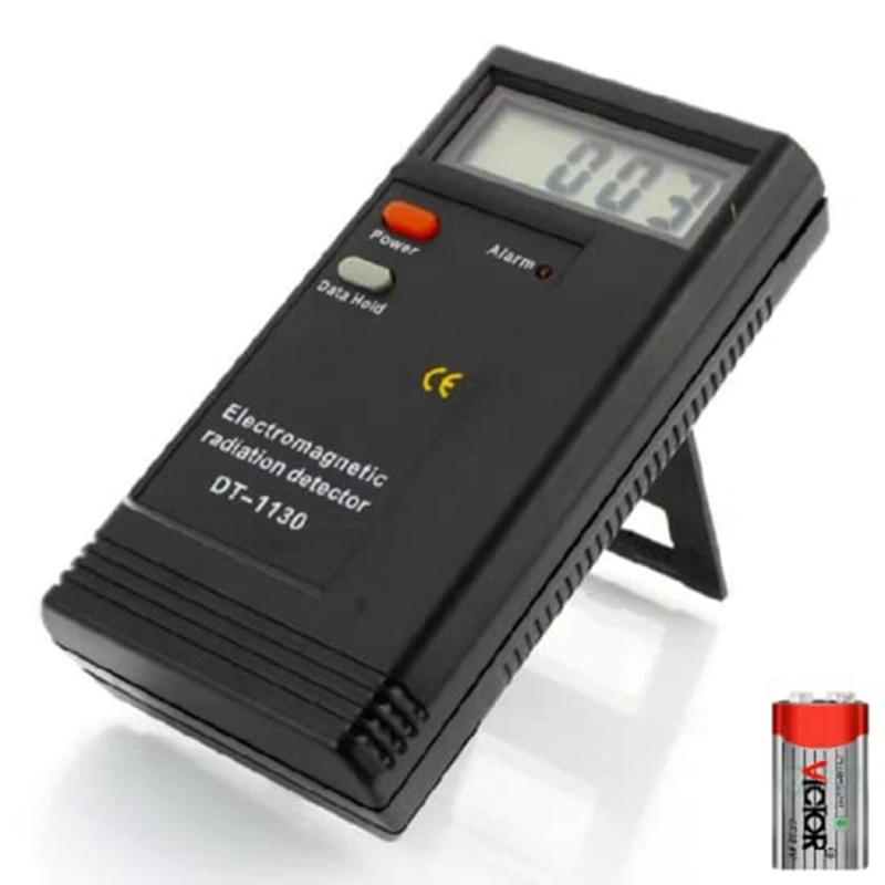 

EMF Meter Hand-Held LED Digital Electromagnetic Field Basic Radiation Detector, EMF Reader Checker, Included Battery