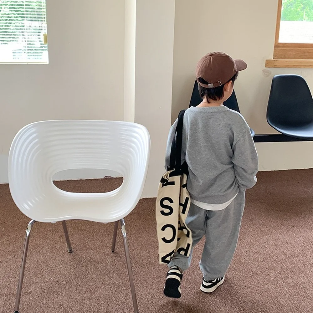 Children's Clothing 2022 Spring Autumn New Fashion Children's Sweater Leisure Set Boys' Sports Clothes Cotton Two-piece Set