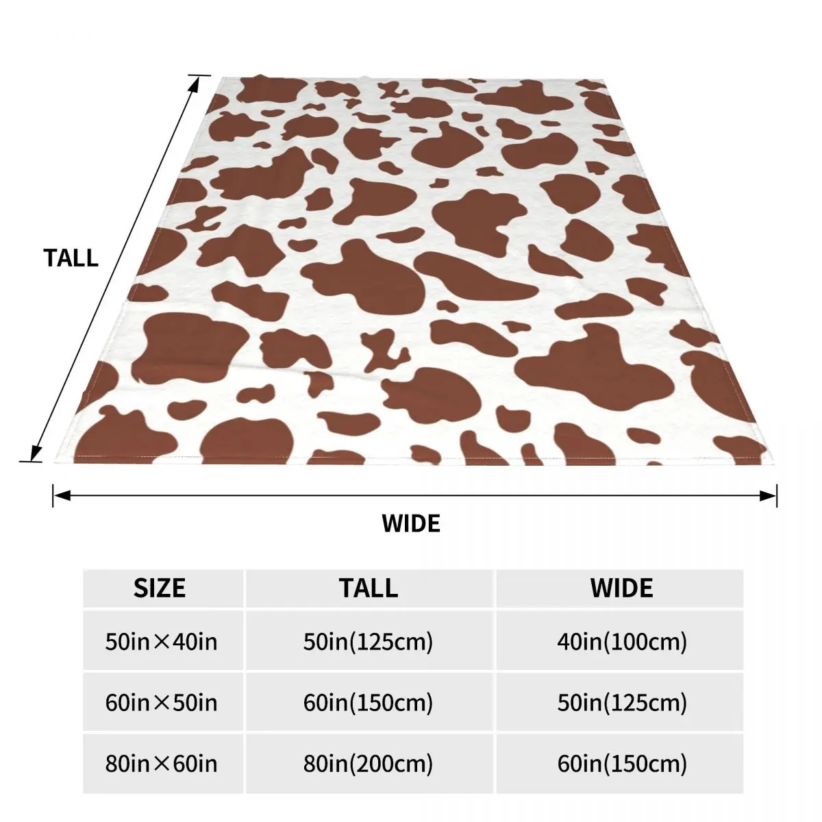 Cow Pattern Blanket Fleece Summer Texture Multifunction Super Soft Throw Blankets for Bed Travel Bedspreads images - 6