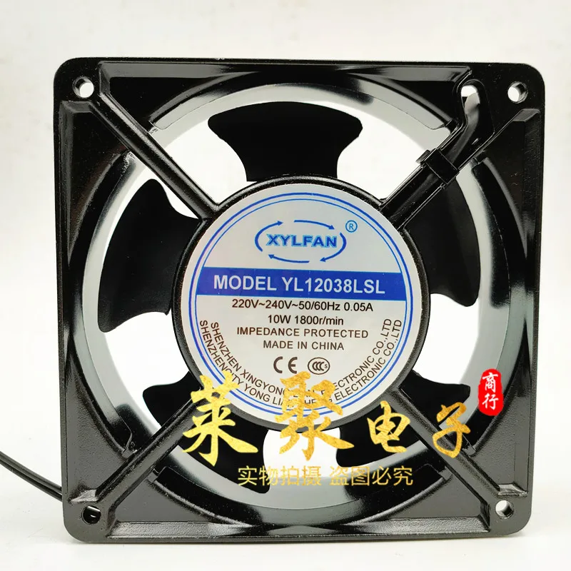 

Двухпроводный Вентилятор охлаждения сервера XYLFAN YL12038LSL AC 240V 0.05A 120x120x38 мм