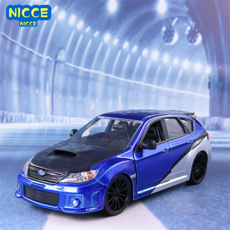 

Nicce 1:24 The Brian 2012 Subaru Impreza WRX STI Diecast Car Hot Toys Model Car Children Gift Collection J46