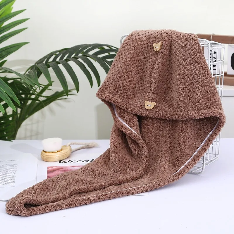 

Шапка-полотенце Mr.Zhu coral fleece с ананасом