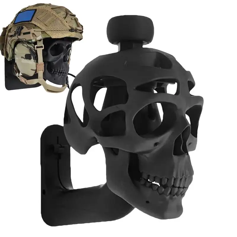 Жесткая стойка для шляп настенное крепление 3D дизайн черепа настенная жестких