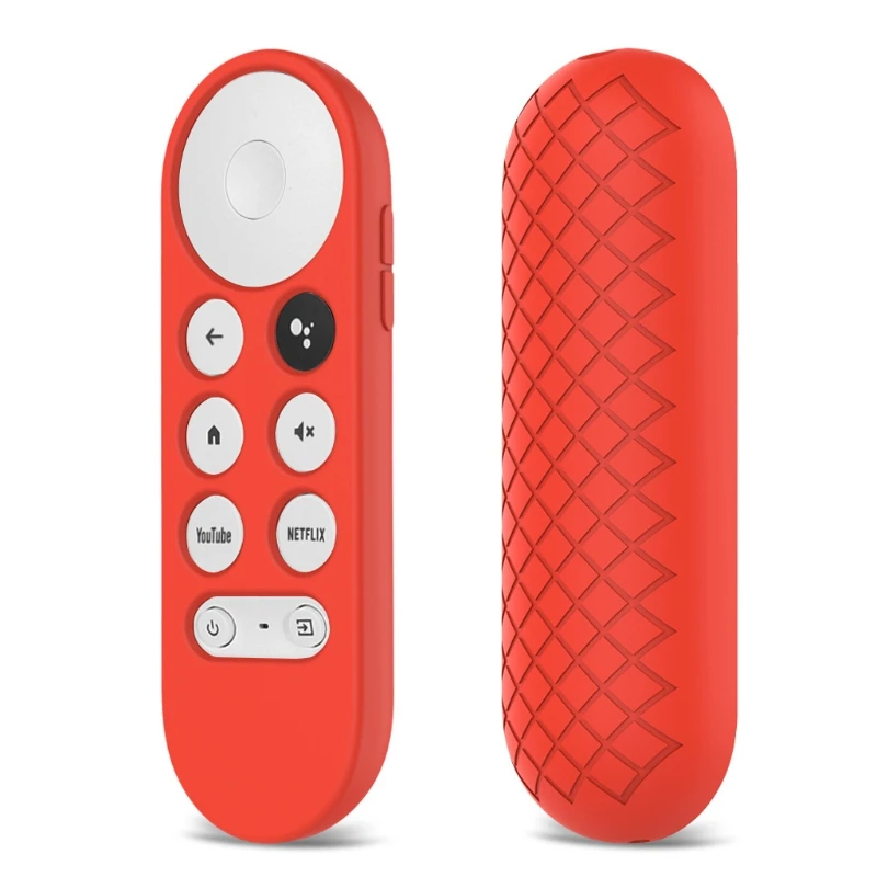 Нескользящий Мягкий силиконовый чехол для Chromecast Remote Control защитный Google TV 2020 Voice