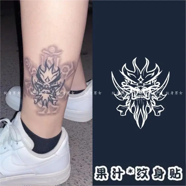 

Наклейки-тату аналогичные, водостойкие, временные