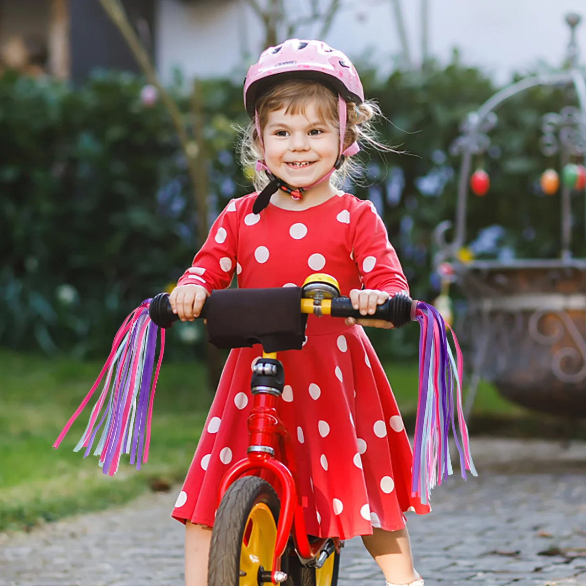 BESPORTBLE 2 пары велосипедных лент лента на руль детский скутер с кисточками детская