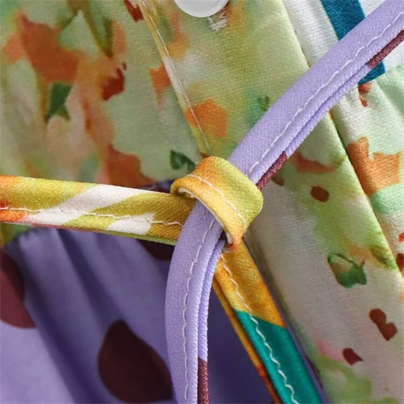 KEYANKETIAN новинка 2024 года женское разноцветное платье-рубашка в горошек летнее