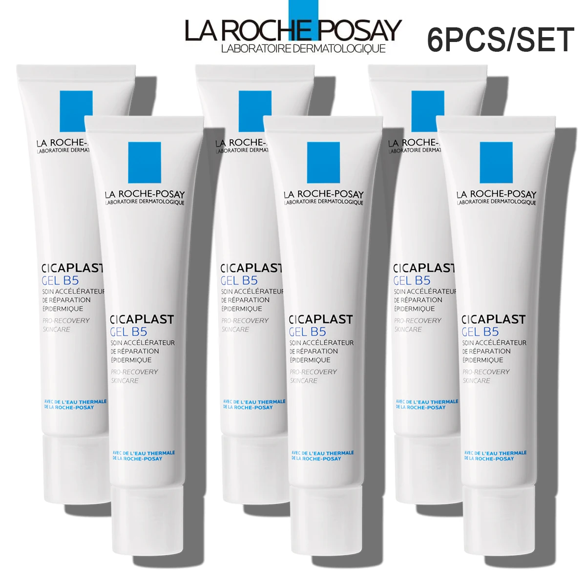 

6PCS La Roche Posay CICAPLAST GEL B5 EPIDERMAL Pro RECOVERY SKINCARE Face Cream 40ml Whitening Moisturizing For All Skin Types