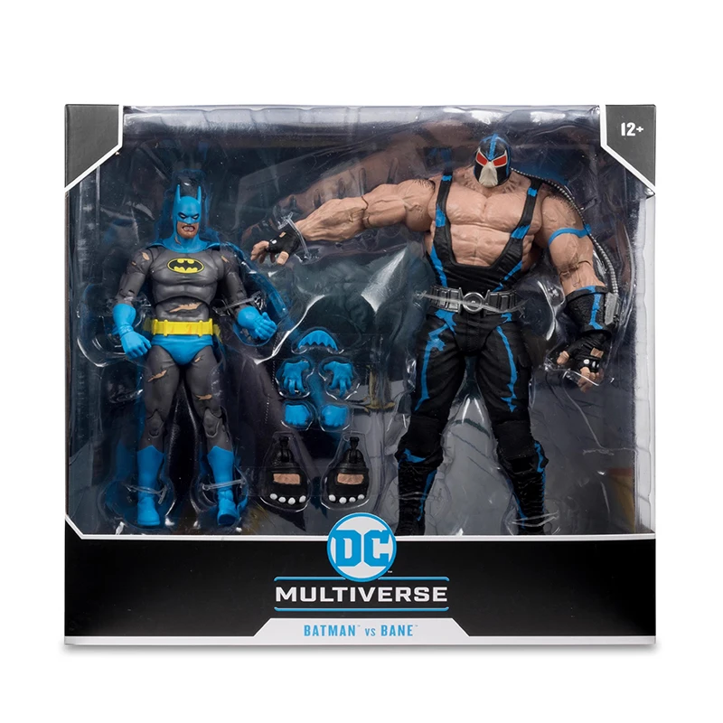 Экшн-фигурка Dc Игрушки Mcfarlane Batman против Бейн Multiverse Batman: Knightfalls подвижная фигурка