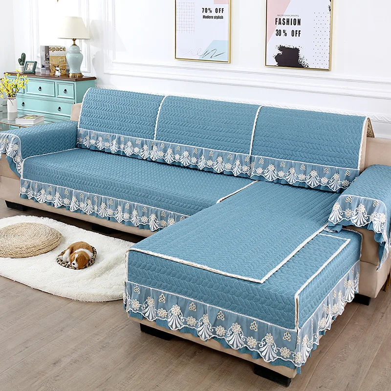 

2022 Корейская версия Повседневный всесезонный Универсальный простой нескользящий водонепроницаемый чехол для дивана