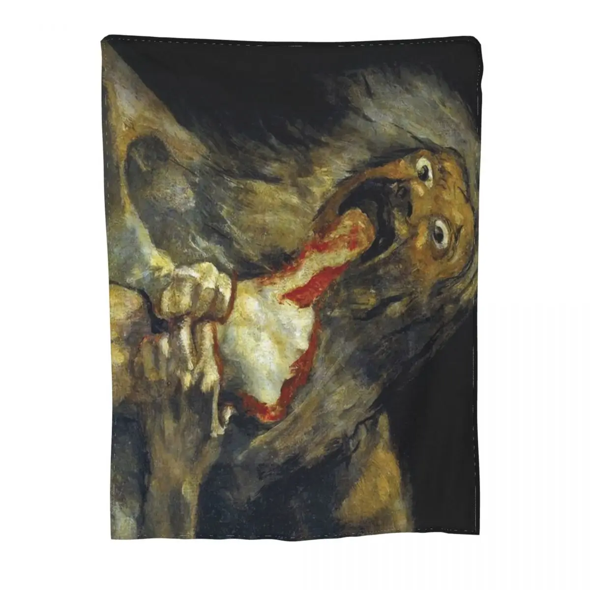 Ультрамягкое Флисовое одеяло Goya Saturn Devouring His сын